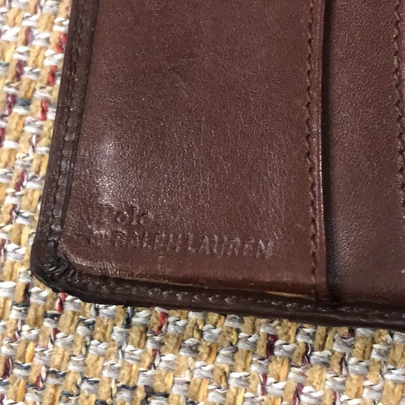 RALPH LAUREN Blue Green Black Watch Plaid Long Bifold Wallet Coin Section VTG - Picture 7 of 16